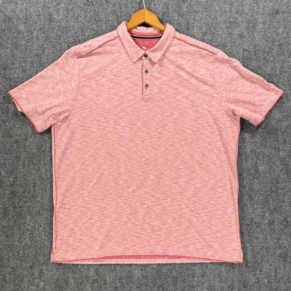 Tommy Bahama Other - Tommy Bahama IslandZone Polo Men's XXL Melon Coral UPF 30 Performance Golf